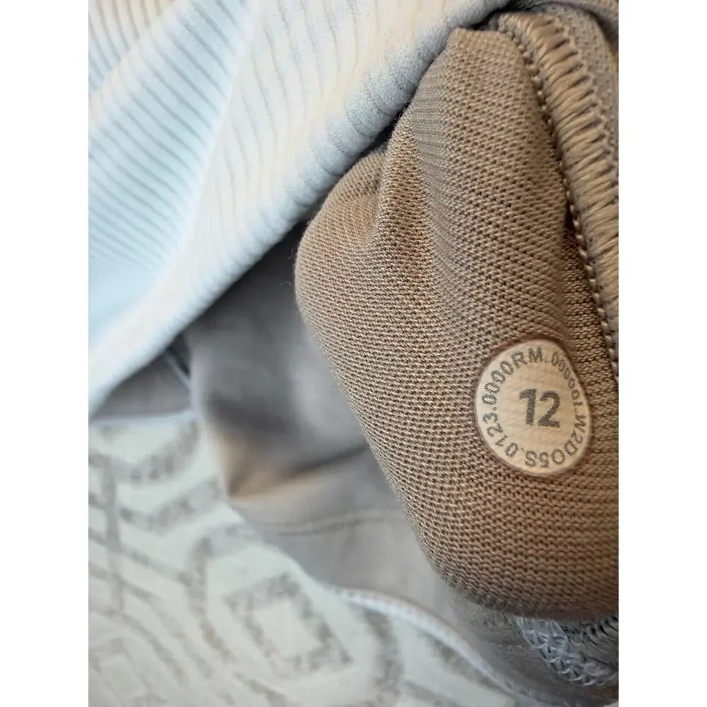 Lululemon Ribbed Nulu™ Asymmetrical Yoga Bra‎ in White size 12
